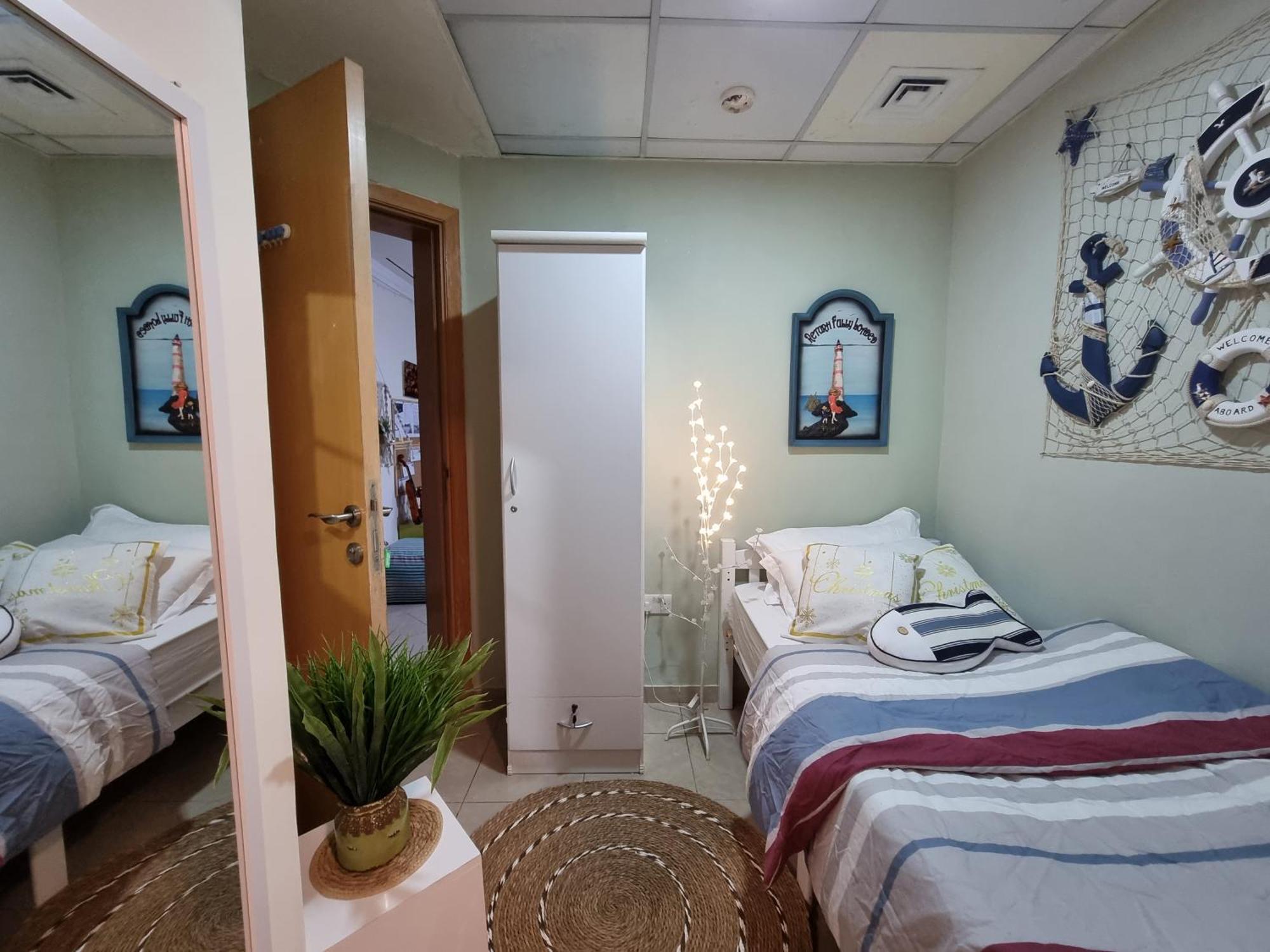 Green Sky Hostel Dubái Habitación foto